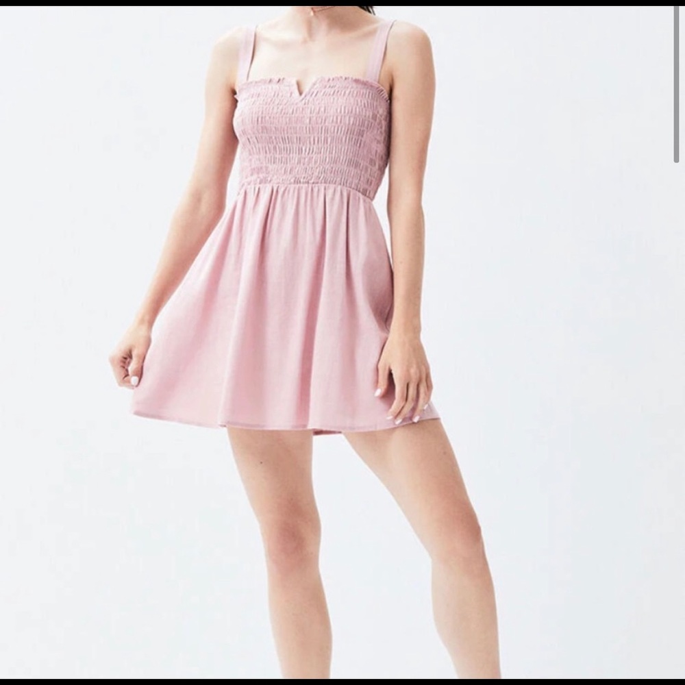 Lottie Moss Smocked Dress